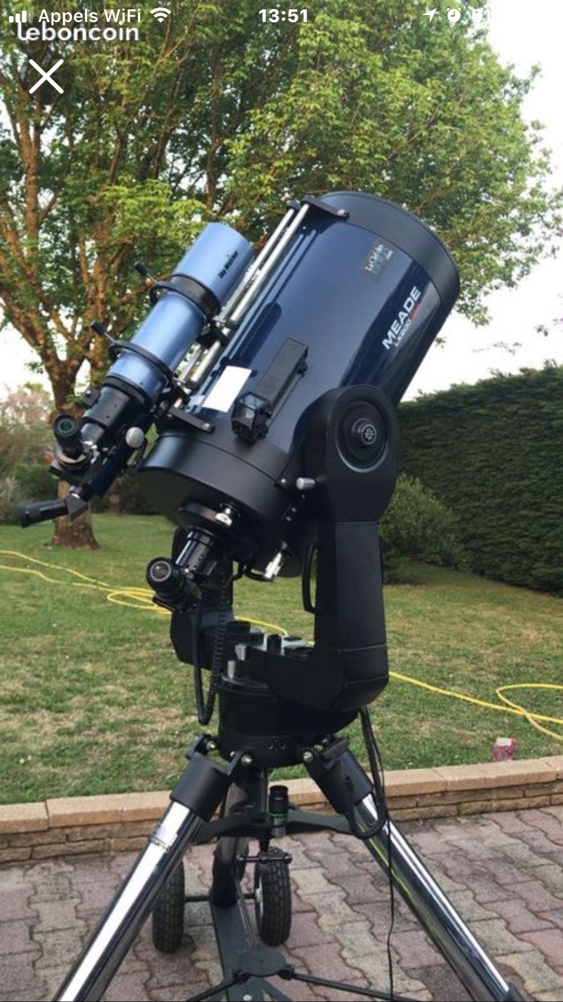 Télescope LX200 MEADE GPS