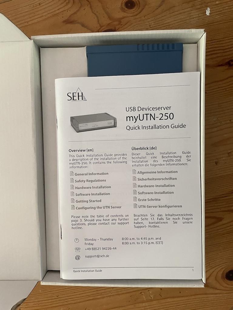 Boîtier DeviceServer MyUTN-250 Boîtier DeviceServer MyUTN-250