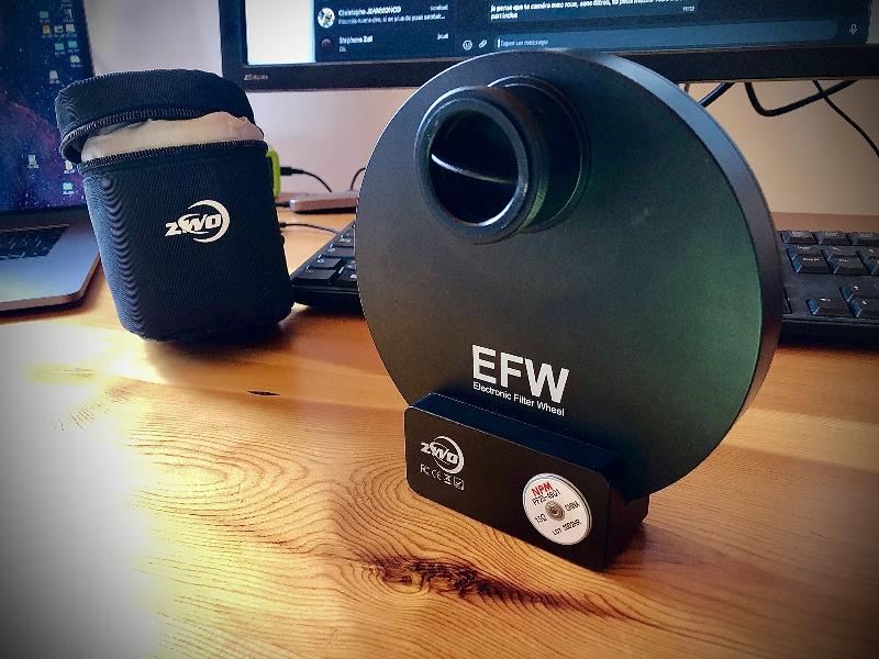 Roue à filtres - ZWO EFW 7x36mm