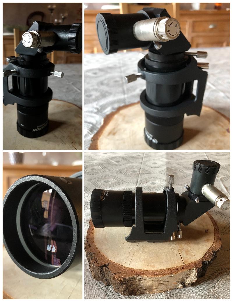 Chercheur Celestron rétro éclairé 9x50 avec renvoie coudé Chercheur Celestron rétro éclairé 9x50 avec renvoie coudé