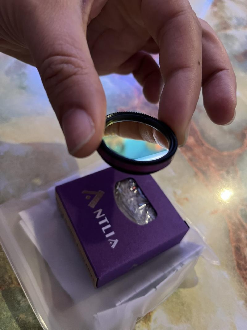 Filtre H Alpha et OIII 4,5nm Edge ANTLIA en 31,75mm