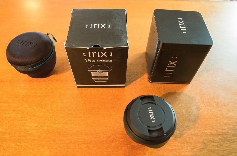 Objectif Irix Blackstone 15 mm à f/2.4 Objectif Irix Blackstone 15 mm à f/2.4
