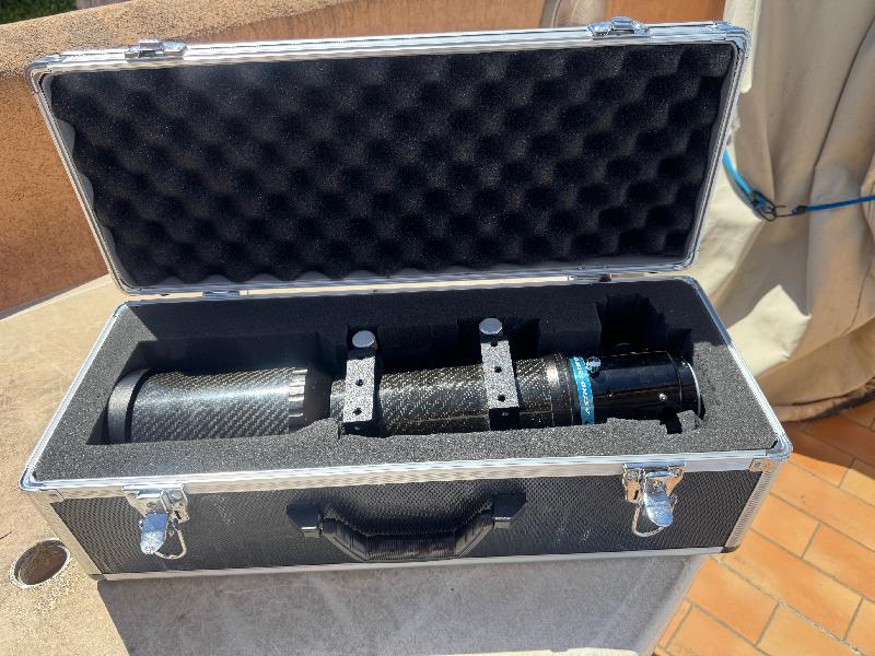 Lunette Astrotech triplet AT80 EDT+DO+ correcteur