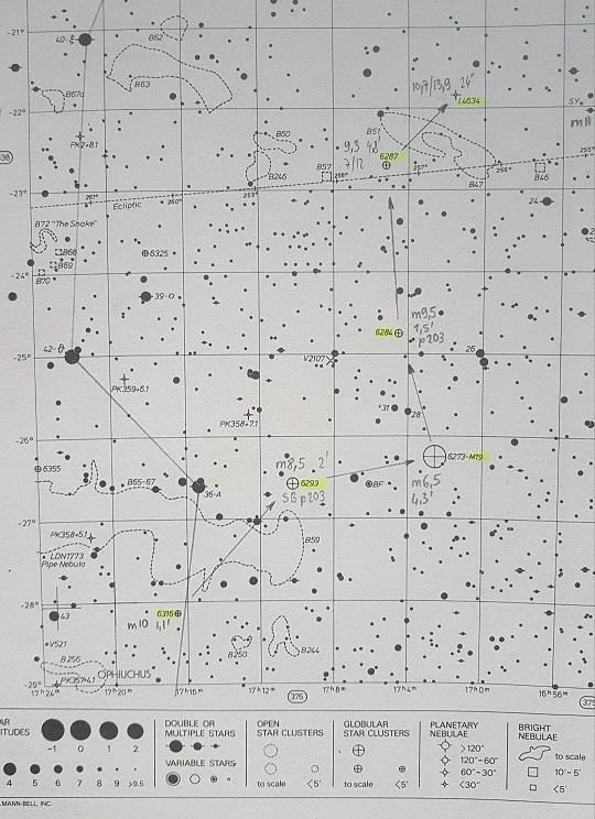 carte Ophiuchus 50 carte Ophiuchus 50
