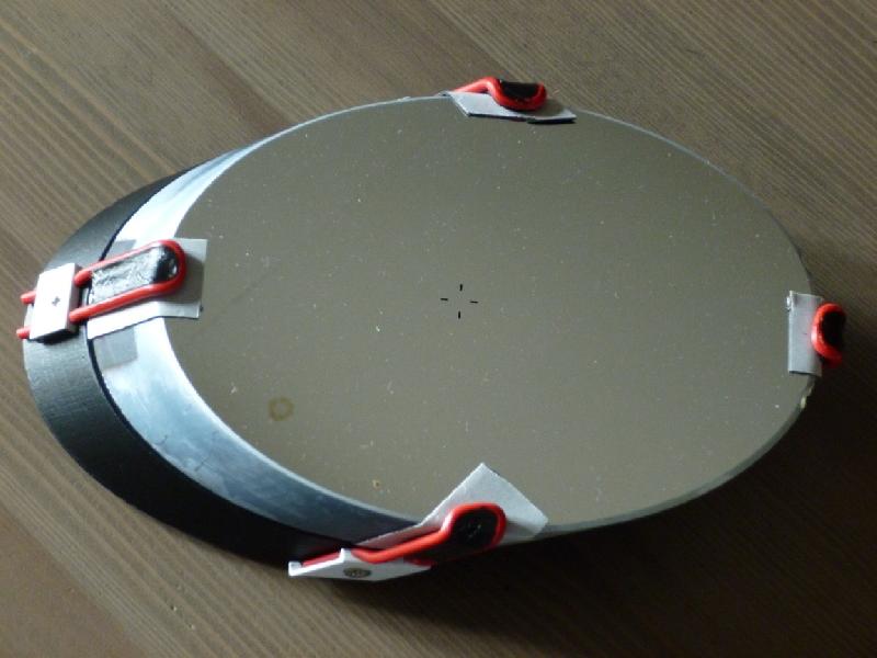 Miroirs plans (secondaire) de 122 et 140mm