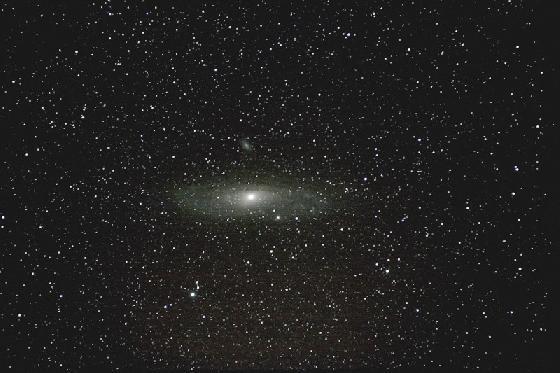 M31 à la planchette équatoriale M31 à la planchette équatoriale