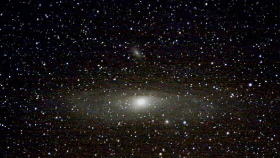 M31 &agrave; la planchette &eacute;quatoriale