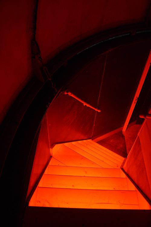 Escaliers vus du haut