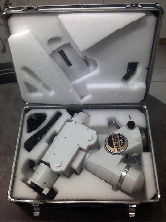 Valise, mousse et HEQ5 Valise, mousse et HEQ5