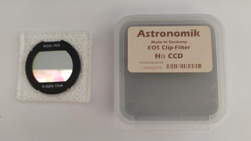 Filtre H-alpha 12nm CCD Clip pour Canon-EOS - Astronomik 102949-1696863588