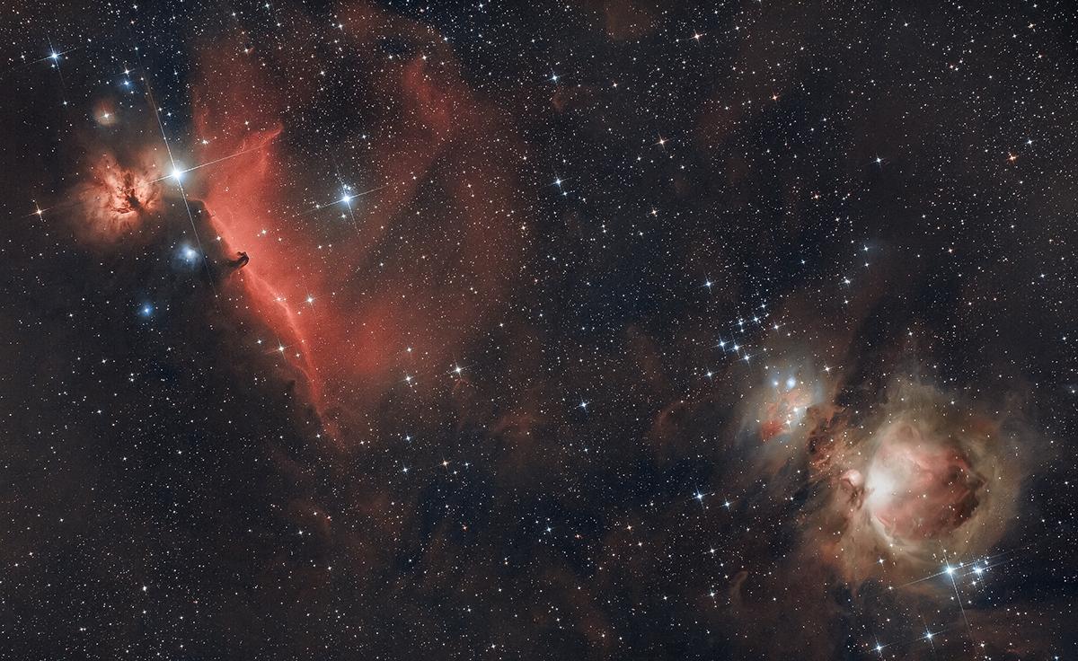 M42 et Ic434 M42 et Ic434