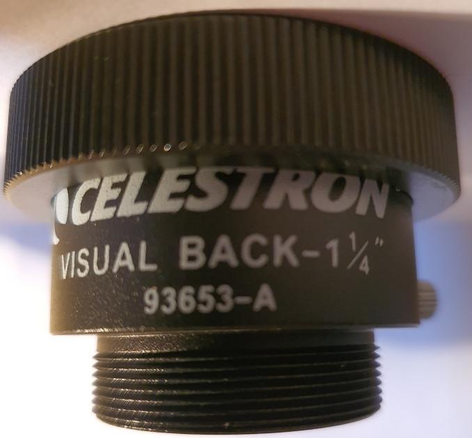 Porte-oculaire SC Celestron/Meade, coulant 31,75mm