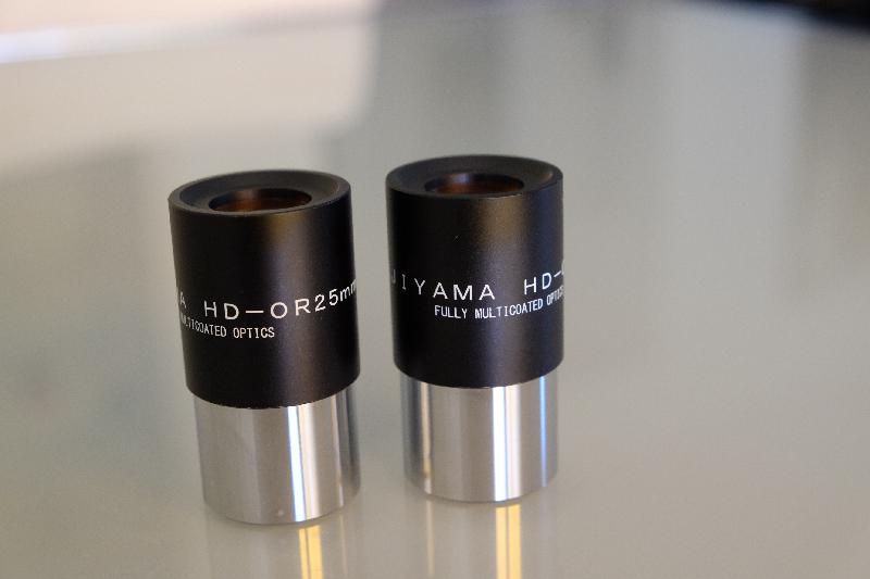 Paire Oculaires FUJIYAMA HD-OR 25mm Paire Oculaires FUJIYAMA HD-OR 25mm
