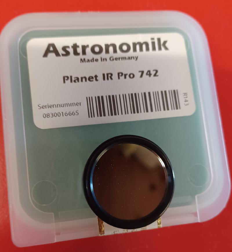 Filtre Astronomik ProPlanet 742 IR 1.25"