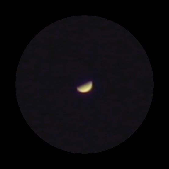 Vénus le 28 mars 2020