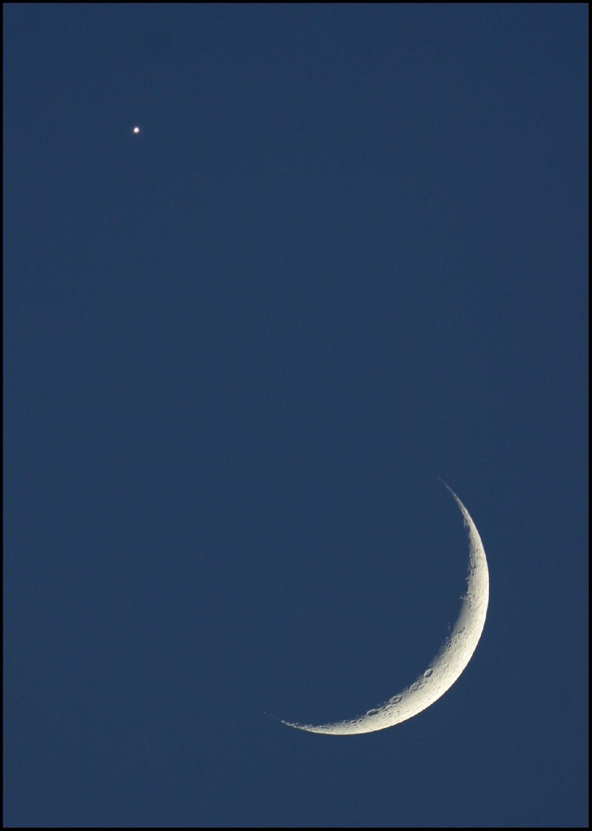 20260617 Lune Vénus dans le crépuscule 20260617 Lune Vénus dans le crépuscule