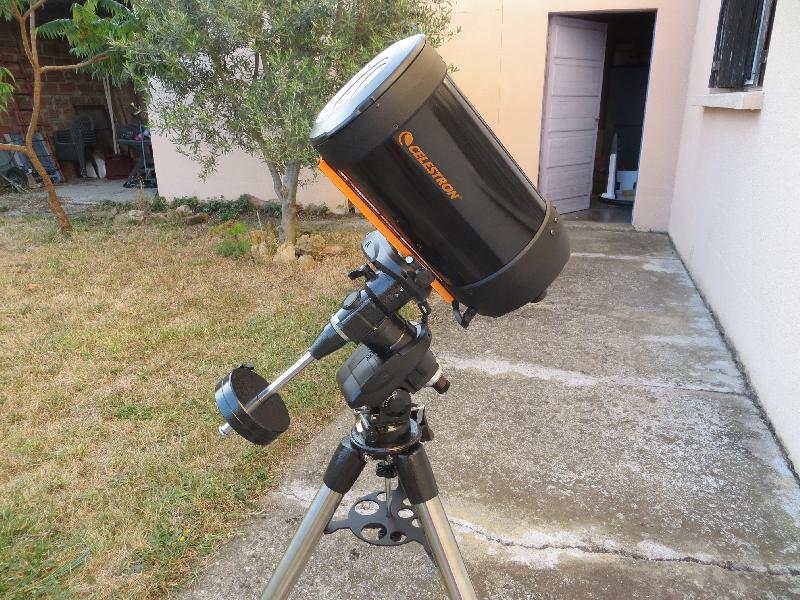 Telescope Celestron C8 XLT et Monture Go TO 