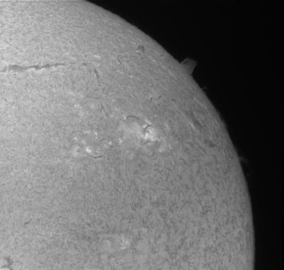Soleil le 10 mai 2015 Halpha
