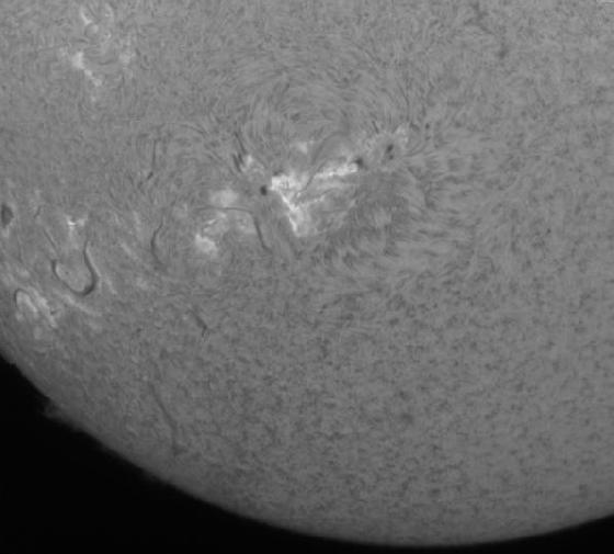 Soleil le 10 mai 2015 Halpha