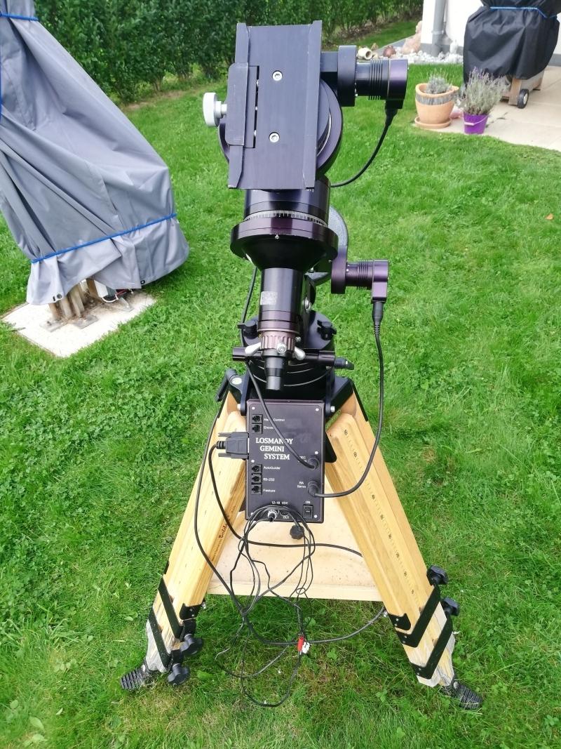 Monture Losmandy G11 gemini 1 trépied Berlebach planet