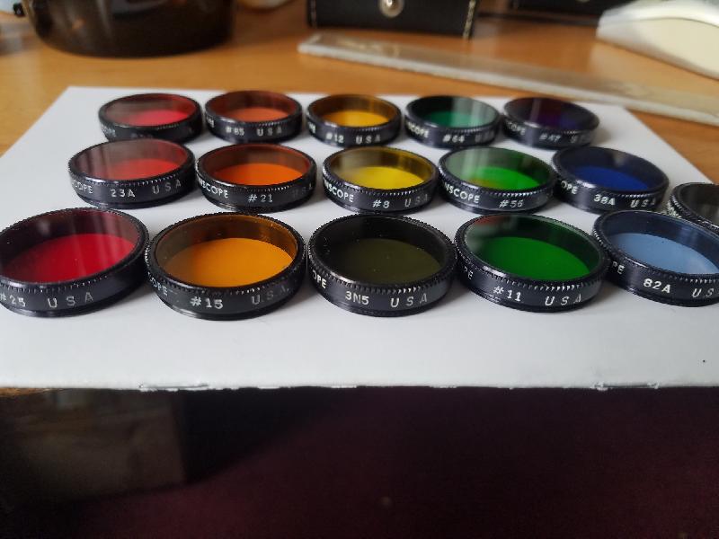 jeu de filtre collector : 16 Vernonscope jeu de filtre collector : 16 Vernonscope