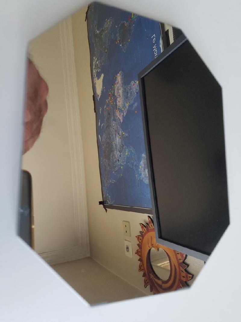 Miroir plan pour Newton 140 mm de petit axe