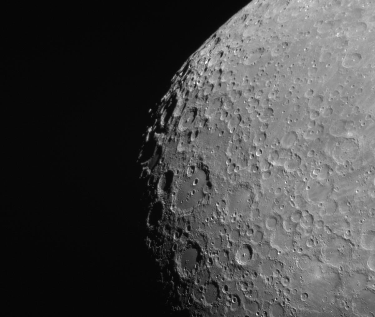 Lune environs de Clavius Lune environs de Clavius