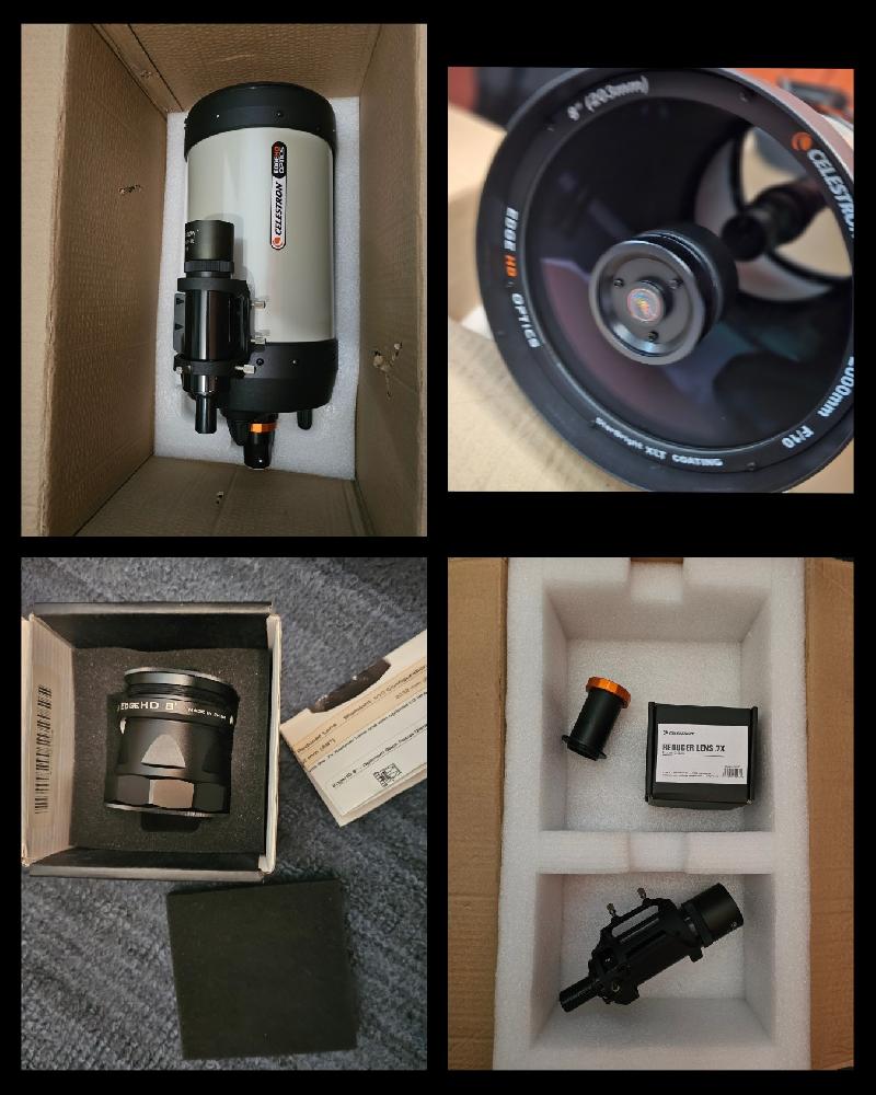 Tube Celestron C8 Edge HD + réducteur Tube Celestron C8 Edge HD + réducteur