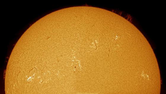 Soleil du 21 août (mosaïque PST)