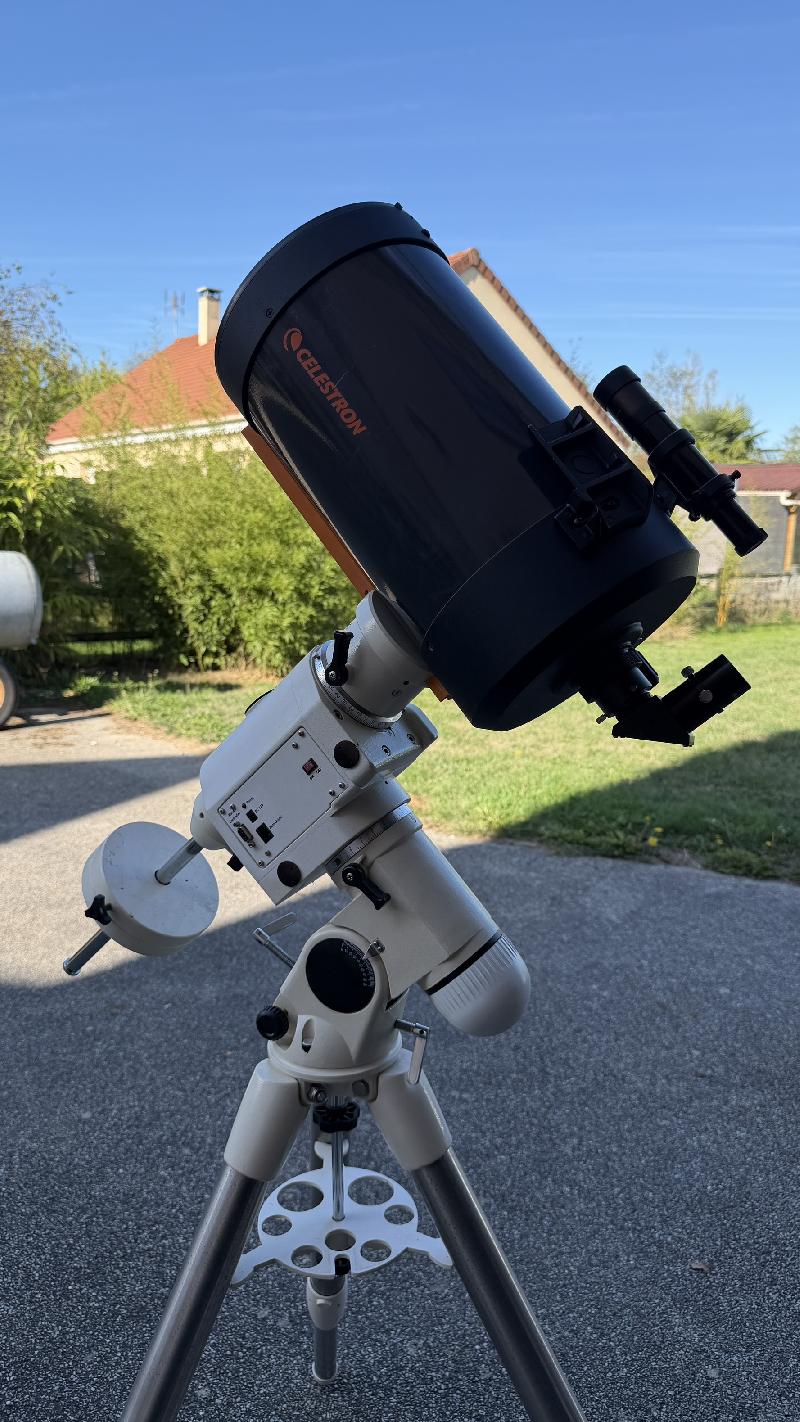 Celestron C8 sur Heq6