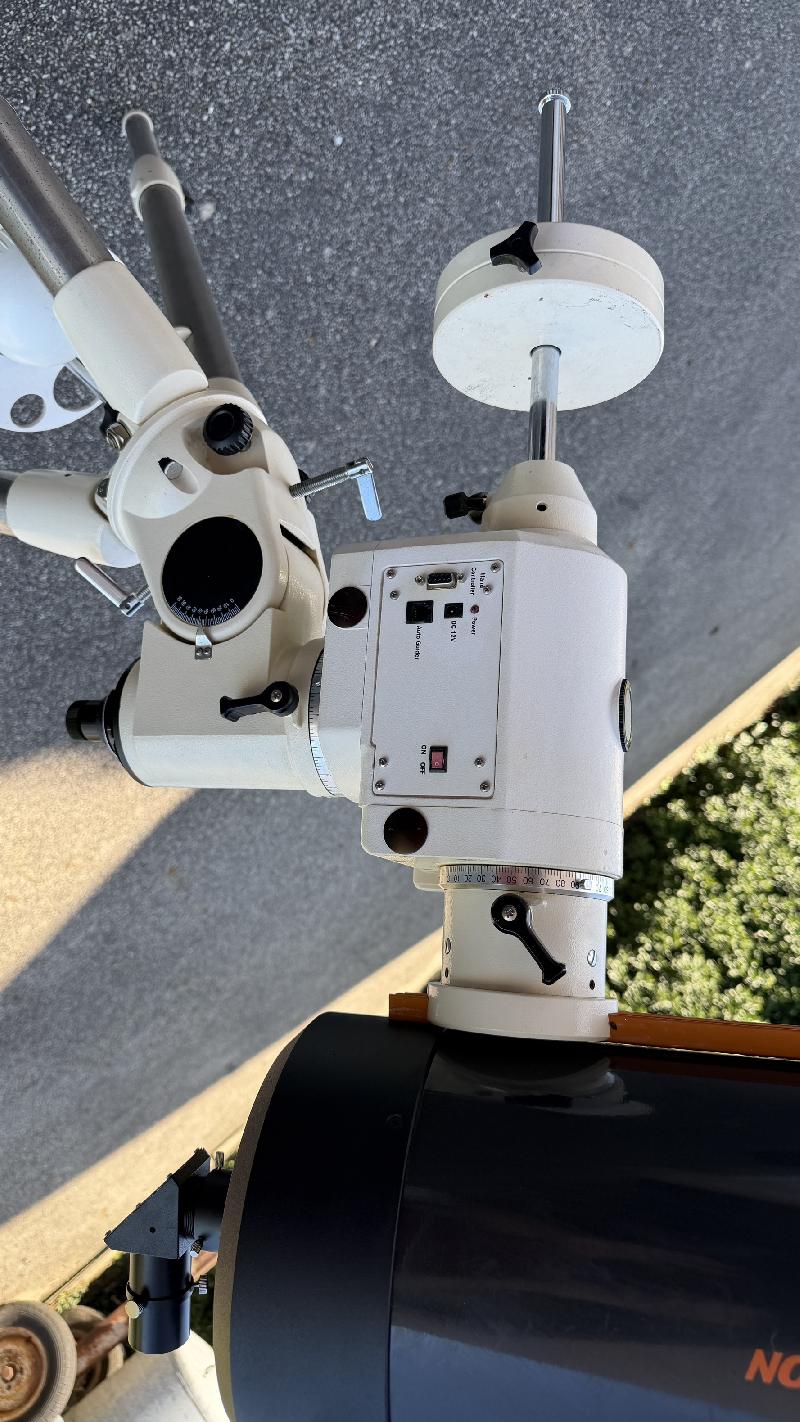 Celestron C8 sur Heq6