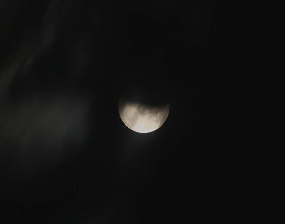 Eclipse de Lune fin
