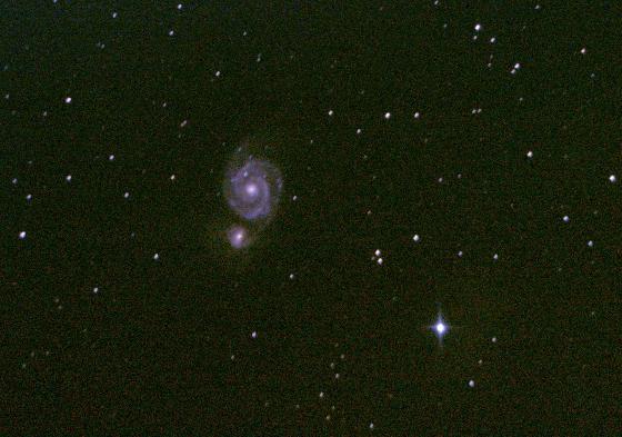 La galaxie du Tourbillon (M51)