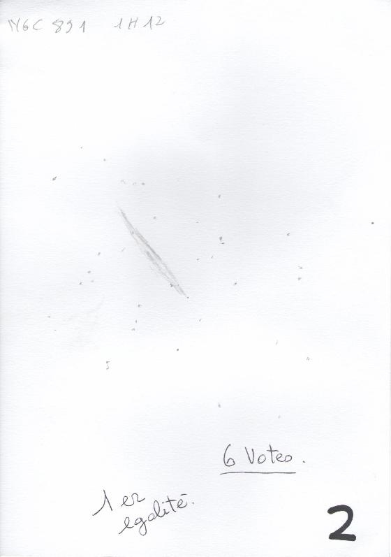 NGC 891 par Sandrine