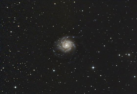 La galaxie du Moulin (M101) revu du traitement