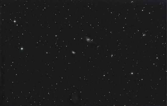 Arp 214, les galaxies en interaction