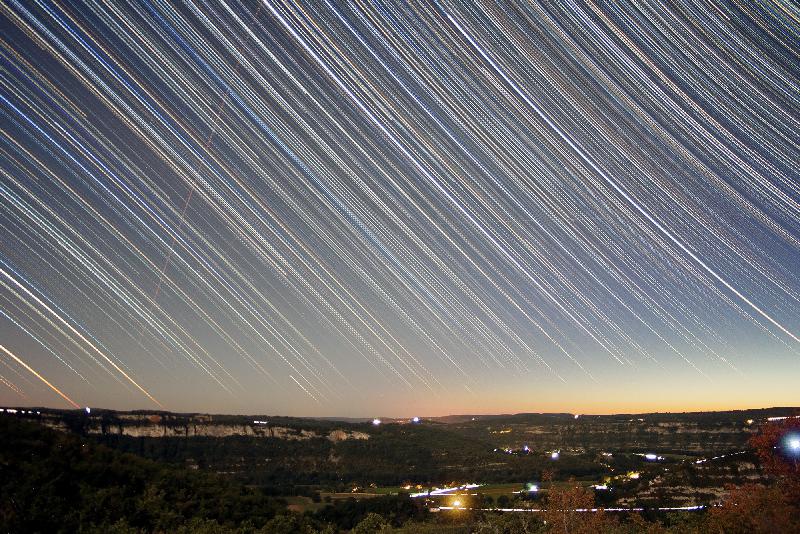 Filés d'étoiles sur les Causses du Quercy