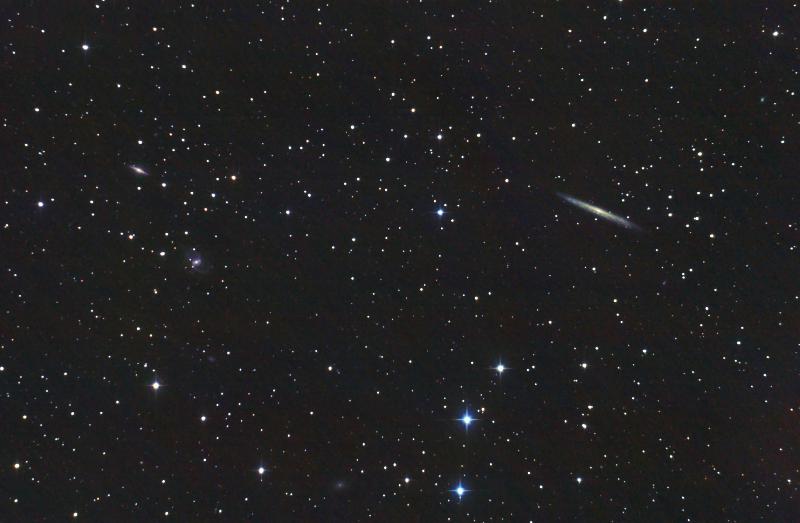 Des galaxies sur la croupe du Dragon