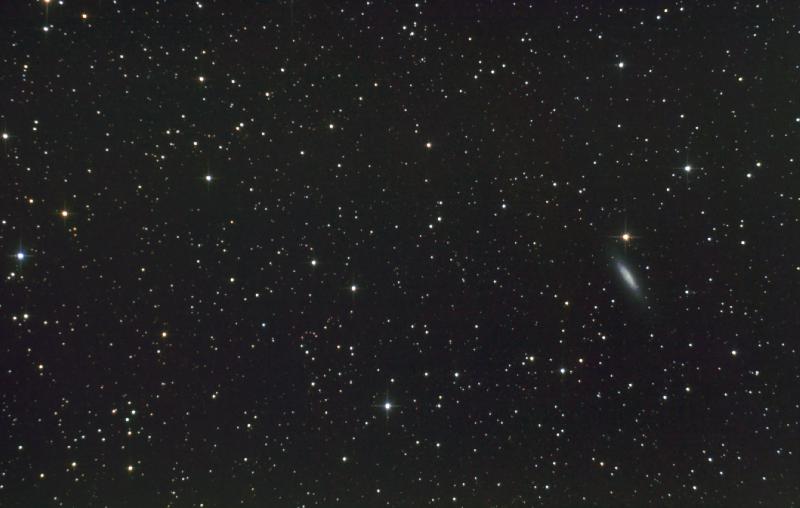 La galaxie perdue dans l'espace