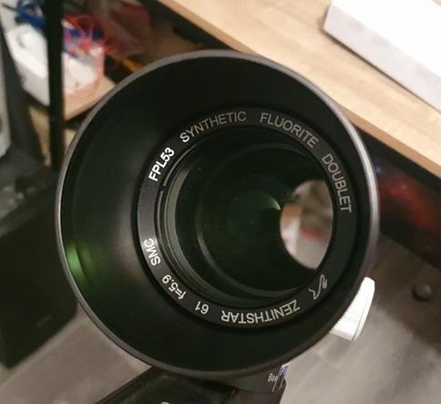 Lunette apochromatique William Optics 71/350 Bleu Lunette apochromatique William Optics 71/350 Bleu