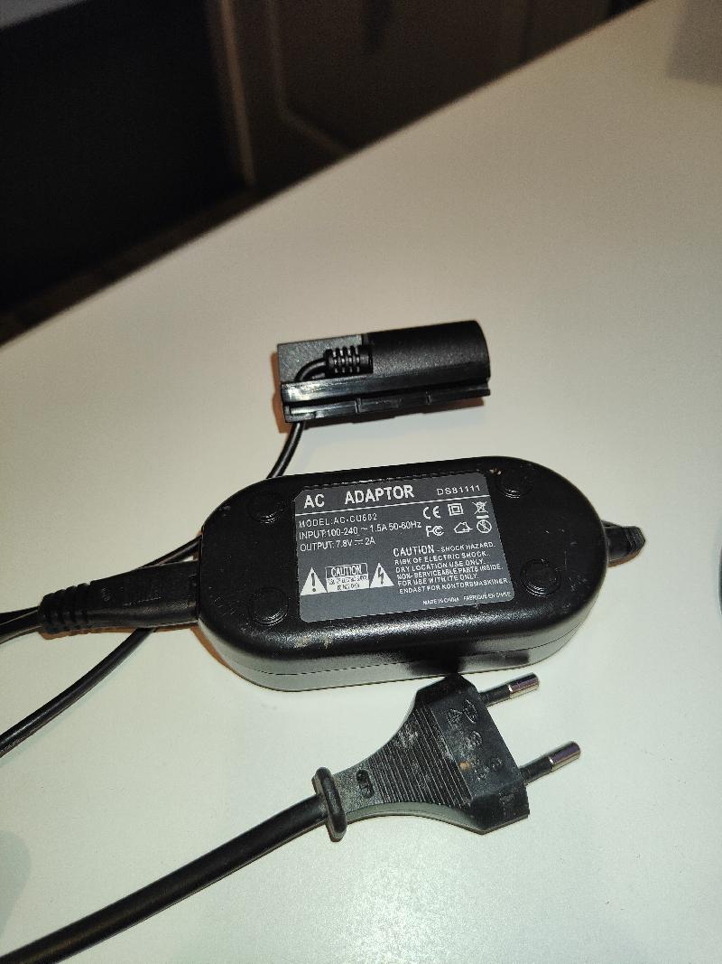 Bloc alimentation secteur pour Canon EOS ou powershot