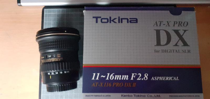 Objectif Tokina AT-X PRO DX 11-16mm pour Canon