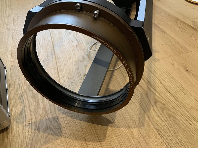 Istar 204mm R25 avec ERF et coronographe Istar 204mm R25 avec ERF et coronographe