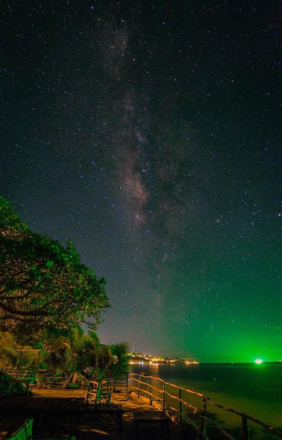 Voie lactée en Thailande