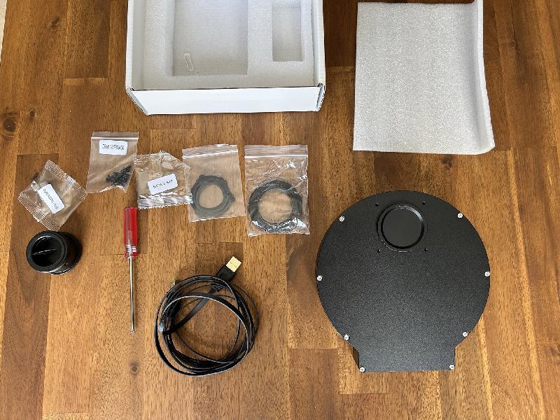Roue à filtre motorisée ZWO 7x36mm V2 neuve jamais servie Roue à filtre motorisée ZWO 7x36mm V2 neuve jamais servie