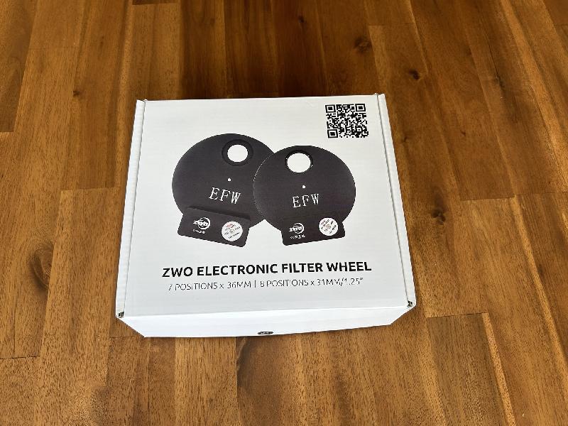 Roue à filtre motorisée ZWO 7x36mm V2 neuve jamais servie Roue à filtre motorisée ZWO 7x36mm V2 neuve jamais servie