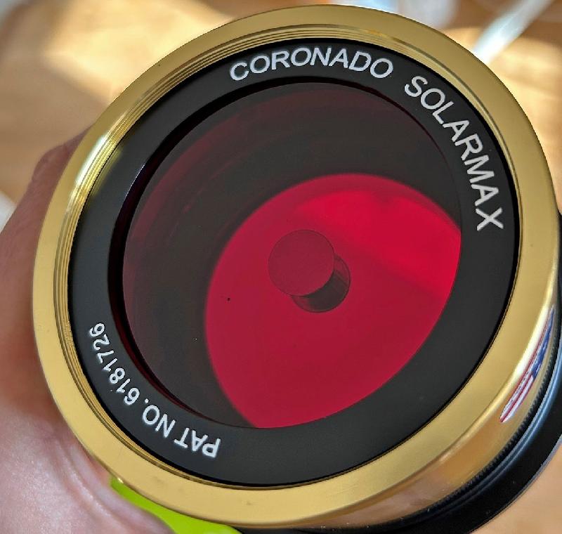 VDS Coronado Solarmax SM 60mm type 1 VDS Coronado Solarmax SM 60mm type 1