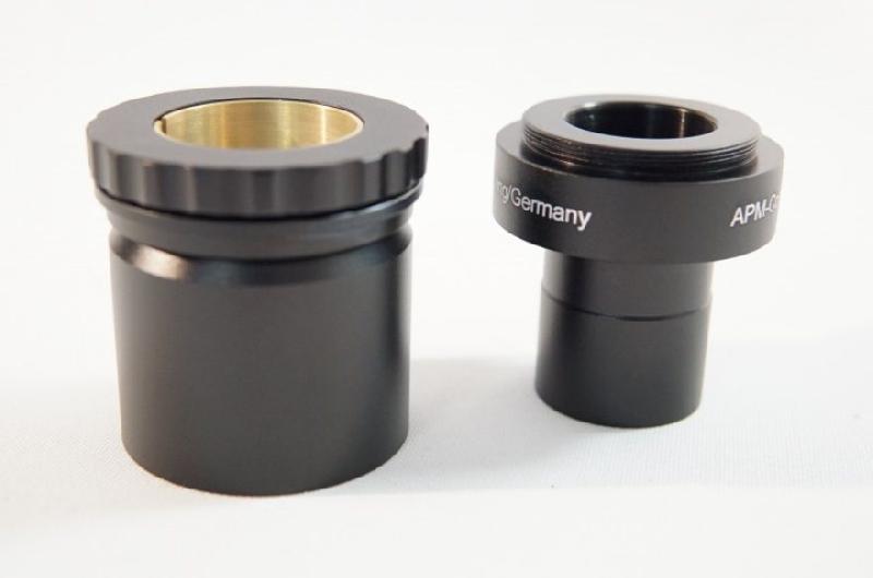 APM Adapteur visuel M42 et31,75mm pour lentilles barlow APM Comacorr ED 2,7X
