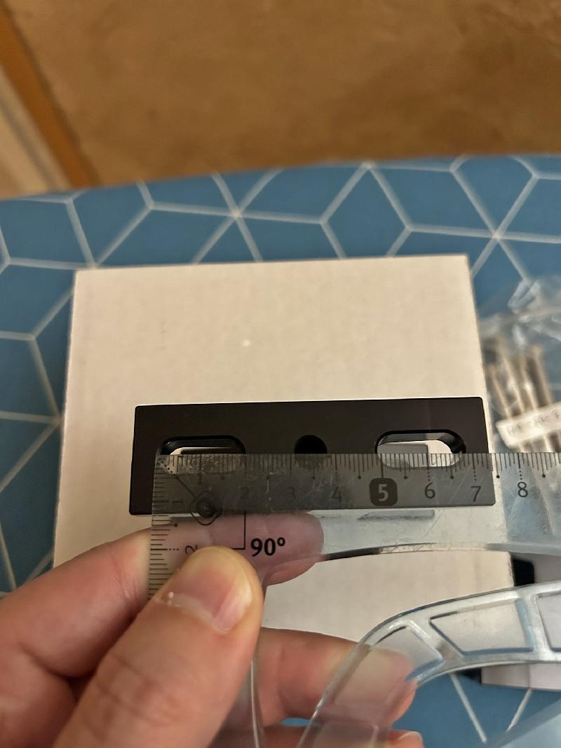 Riser 63mm de hauteur pour vis M6 ou ¼, 100g seulement