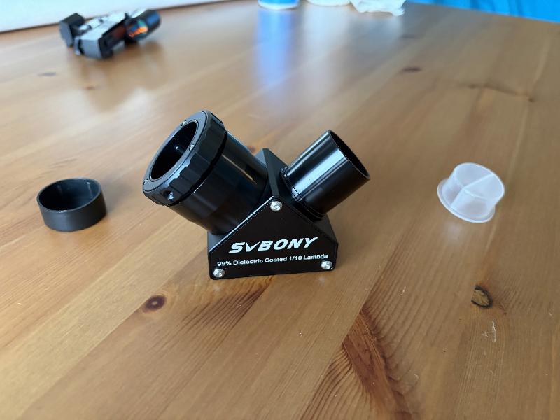 Renvoi-coudé SV223 31,75mm dielectrique 99% lambda/10 serrage Clicklock